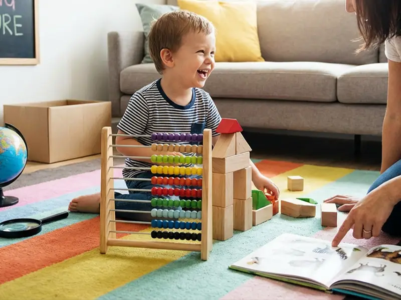 Child learning through play