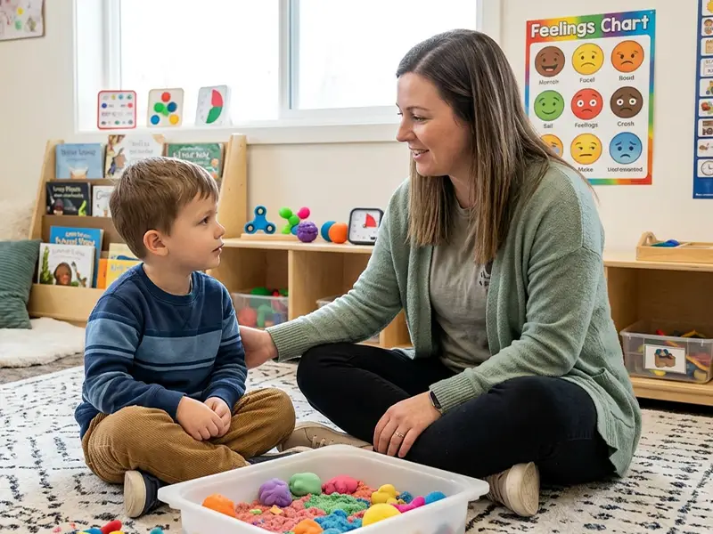 Trauma-informed childcare
